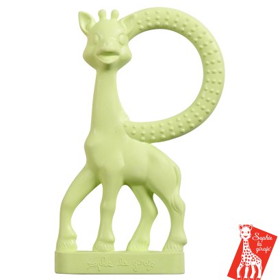 *แพ็คสีน้ำตาลชำรุด สินค้าใหม่ /ยางกัดโซฟีกลิ่นวนิลา แบรนด์ Sophie La Girafe